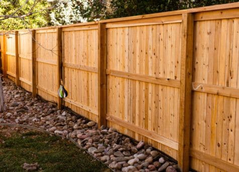 Classic Cedar Wood Fence