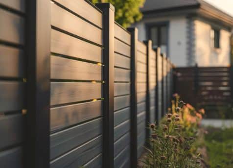 Modern Composite Fence Designs